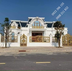 Cổng nhôm đúc hiện đại