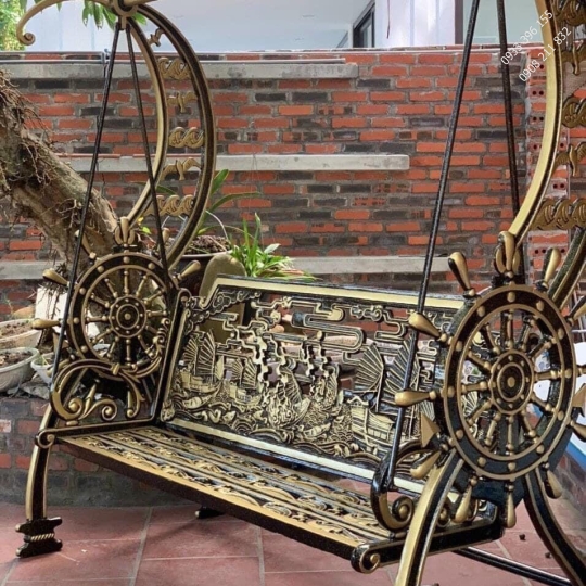 Xích đu hoa văn hiện đại